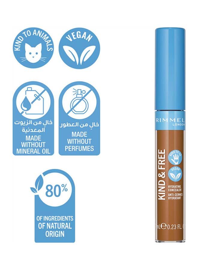 RIMMEL LONDON Kind & Free All-Day Hydrating Liquid Concealer – 050 –Rich  - Image 4