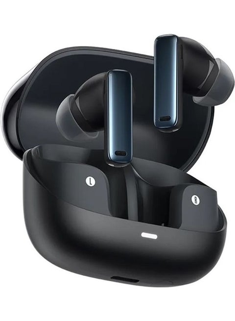 Wireless Earbuds, Hybrid Active Noise Cancelling Bluetooth Headphones, Bluetooth 5.3 Earphones with Dual Mic + Noise Cancelling Algorithm, 30H Playtime, APP Control Cluster Black
