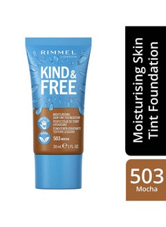 RIMMEL LONDON Kind & Free Moisturising Skin Tint Foundation – 503 –Mocha  - Image 2