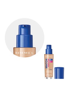 RIMMEL LONDON Match Perfection Foundation – 203 –True Beige  - Image 4