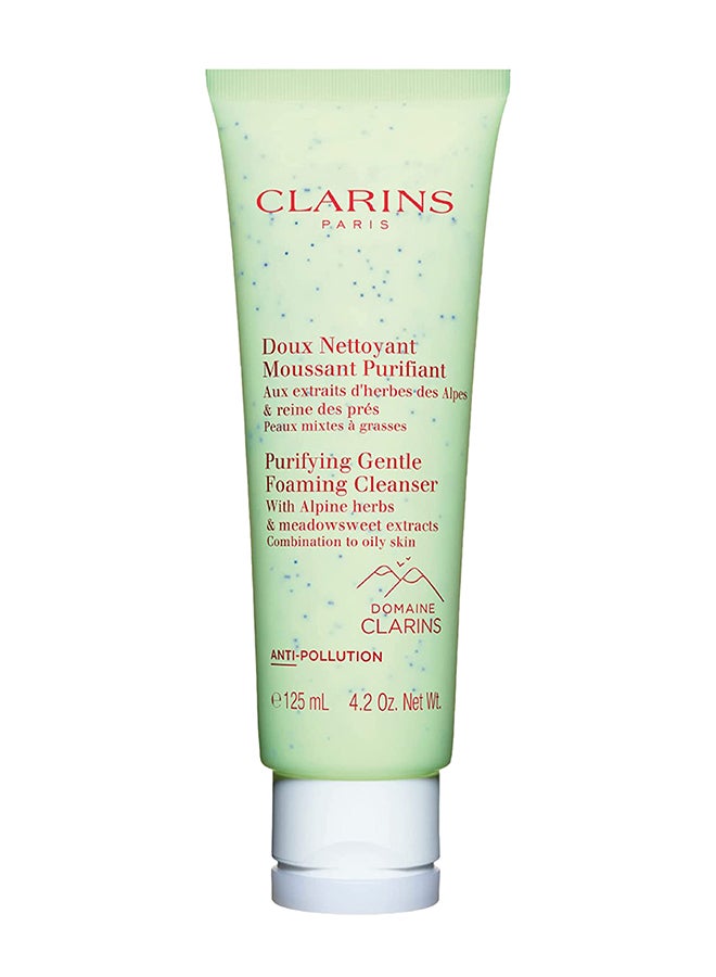CLARINS - Purifying Gentle Foaming Cleanser With Alpine Herbs 125ml - Image 1