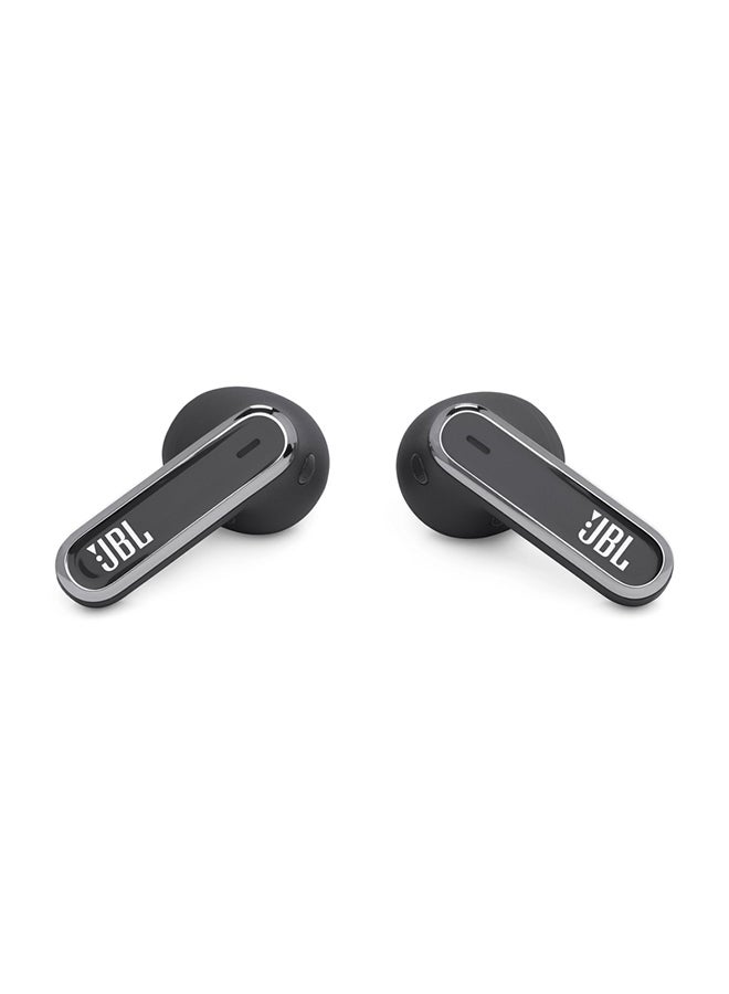 JBL - Live Flex True Wireless Noise Cancelling Earbuds Hi-Fi With Personi-Fi 2.0 40H Battery 6 Mics Touch Voice Control  Ip54 Water Resistant Black - Image 1