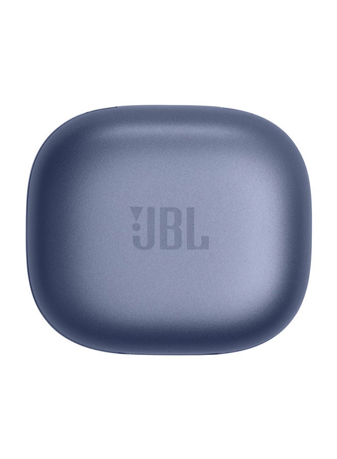 JBL - Live Flex True Wireless Noise Cancelling Earbuds Hi-Fi With Personi-Fi 2.0  40H Battery 6 Mics Touch Voice Control Ip54 Water Resistant Blue - Image 1