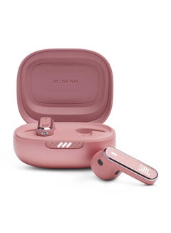 JBL Live Flex True Wireless Noise Cancelling Earbuds Hi-Fi With Personi-Fi 2.0 40H Battery 6 Mics Touch Voice Control Ip54 Water Resistant Rose  - Image 2