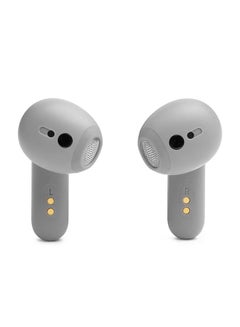 JBL Live Flex True Wireless Noise Cancelling Earbuds Hi-Fi With Personi-Fi 2.0 40H Battery 6 Mics Touch Voice Control Ip54 Water Resistant Silver  - Image 4