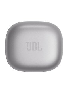 JBL Live Flex True Wireless Noise Cancelling Earbuds Hi-Fi With Personi-Fi 2.0 40H Battery 6 Mics Touch Voice Control Ip54 Water Resistant Silver  - Image 5