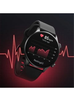 Haylou Solar Plus Smartwatch 1.43 inch Amoled HD Display 105 Sport modes Heart Rate monitoring SpO2 with Bluetooth Calling Black  - Image 4