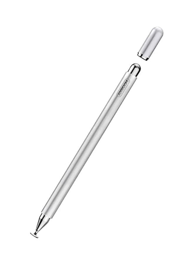 JOYROOM - Ipad Pencil With Palm Rejection Glove Capacitive Stylus Pen For Kid Student Drawing And Writing Universal Ipad Pro Ipad 8Th 7Th 6Th Generation Mini Air Iphone Android Samsung Surface Silver - Image 1