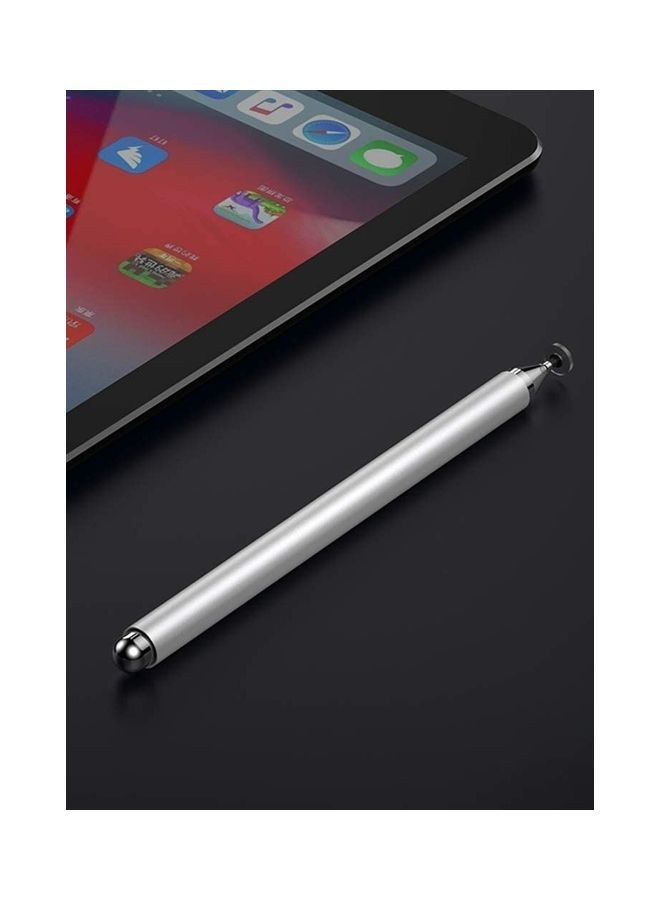 JOYROOM - Ipad Pencil With Palm Rejection Glove Capacitive Stylus Pen For Kid Student Drawing And Writing Universal Ipad Pro Ipad 8Th 7Th 6Th Generation Mini Air Iphone Android Samsung Surface Silver - Image 1
