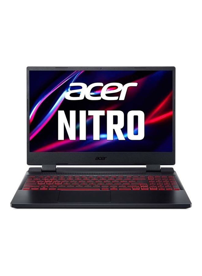 أيسر - لابتوب نيترو 5 للألعاب بشاشة 15.6 بوصة ومعالج كور i7-12650H / رام 16 جيجابايت / 512 جيجابايت اس اس دي / بطاقة رسومات إنفيديا جي فورس ار تي اكس 3050 سعة 4 جيجابايت / بدون نظام تشغيل ويندوز العربية أسود - Image 1
