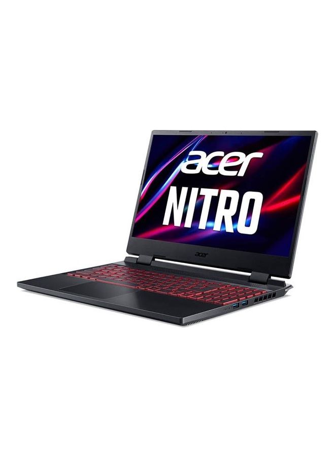 أيسر - لابتوب نيترو 5 للألعاب بشاشة 15.6 بوصة ومعالج كور i7-12650H / رام 16 جيجابايت / 512 جيجابايت اس اس دي / بطاقة رسومات إنفيديا جي فورس ار تي اكس 3050 سعة 4 جيجابايت / بدون نظام تشغيل ويندوز العربية أسود - Image 1
