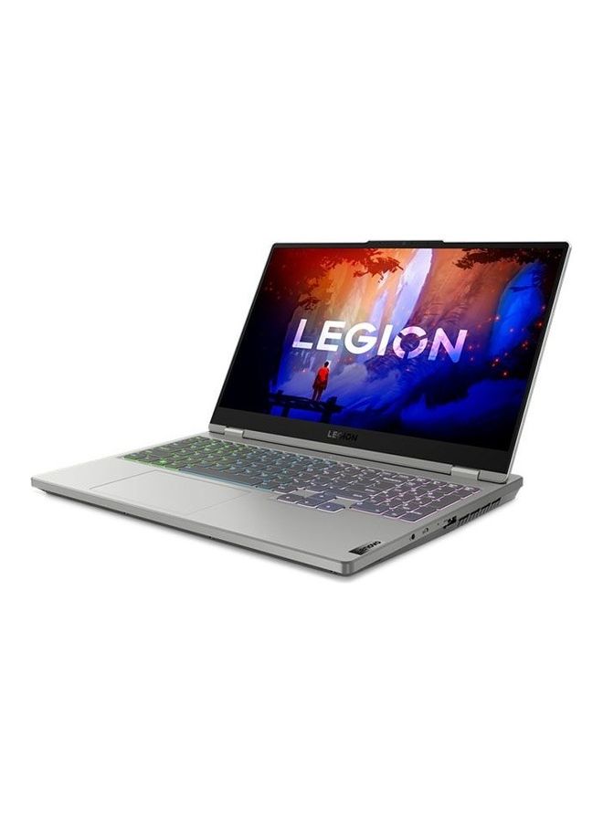 Legion 5 Gaming Laptop With 15.6-Inch 165Hz Display, AMD Ryzen 7-6800H Processor/16GB RAM/1TB SSD/NVIDIA GeForce RTX 3060 6GB Graphics Card/Windows 11 Home Arabic Storm Grey