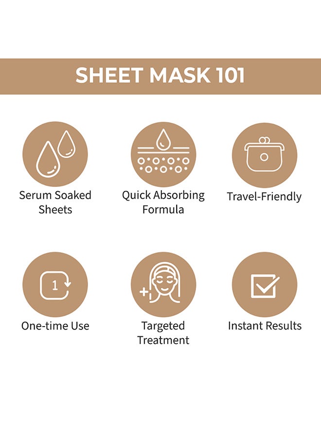Nykaa - Skin Secrets Snail Sheet Mask White 20ml - Image 1