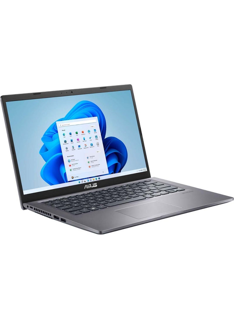 ASUS - Vivobook Laptop With 14-Inch Display, Ryzen 3 3250 Processor/8GB RAM/128GB SSD/Intel UHD Graphics/Windows 11 Home English Slate Grey - Image 1