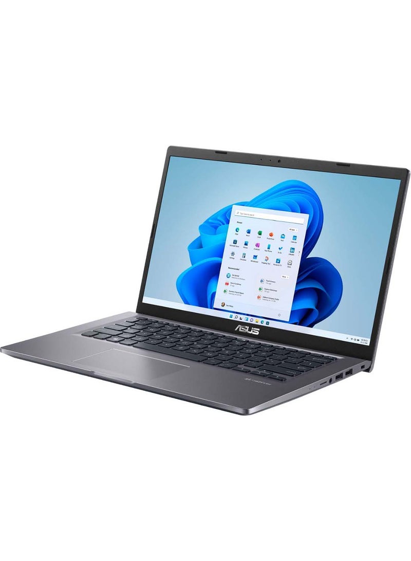 ASUS - Vivobook Laptop With 14-Inch Display, Ryzen 3 3250 Processor/8GB RAM/128GB SSD/Intel UHD Graphics/Windows 11 Home English Slate Grey - Image 1