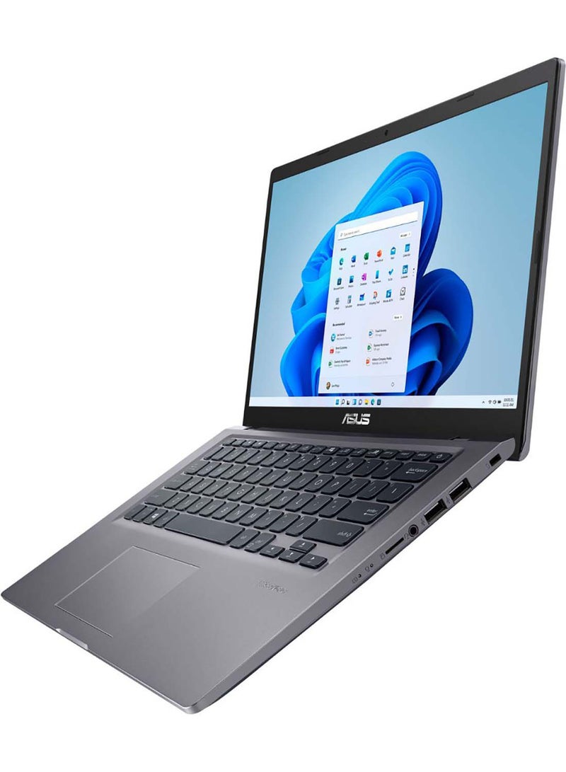 ASUS - Vivobook Laptop With 14-Inch Display, Ryzen 3 3250 Processor/8GB RAM/128GB SSD/Intel UHD Graphics/Windows 11 Home English Slate Grey - Image 1