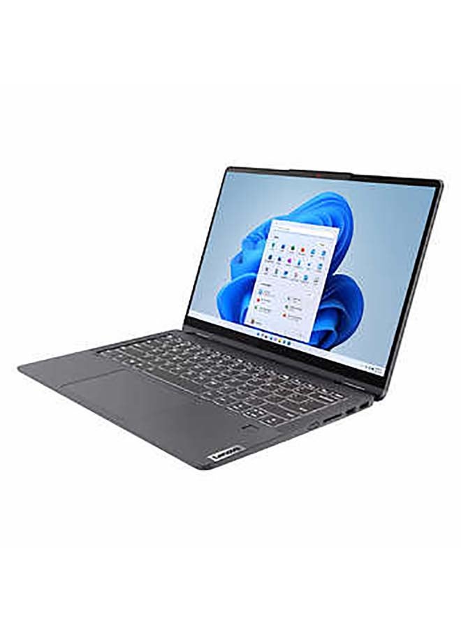 Lenovo - IdeaPad Flex 5 14ALC7 Convertible 2-In-1  (Upgraded Version) Laptop With 14-Inch 2.2K Touch Display, AMD Ryzen 7 5700U Processor / 16GB RAM / 512GB SSD / AMD Radeon Graphics / Windows 11 Home / English Storm Grey English Storm Grey - Image 1