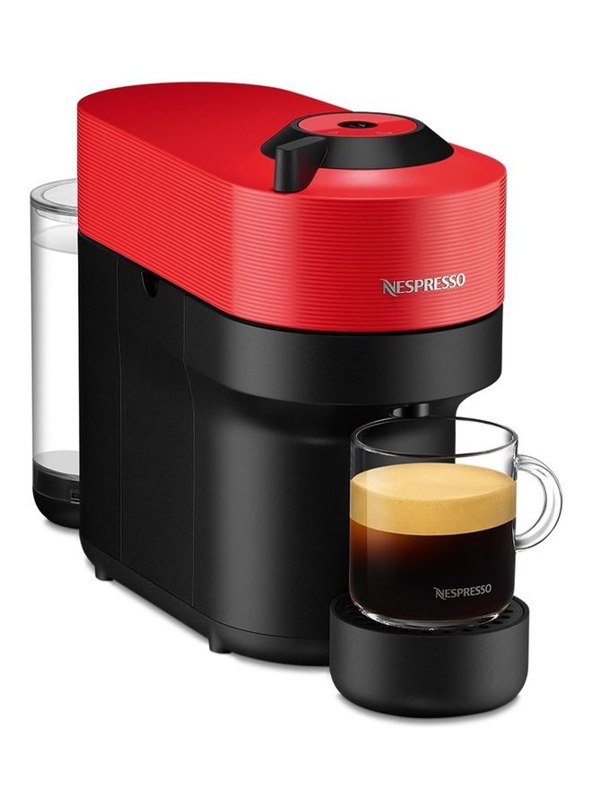 Nespresso Vertuo Pop Red Coffee Machine 0.6 L 1260.0 W 12477728 Red - Image 1