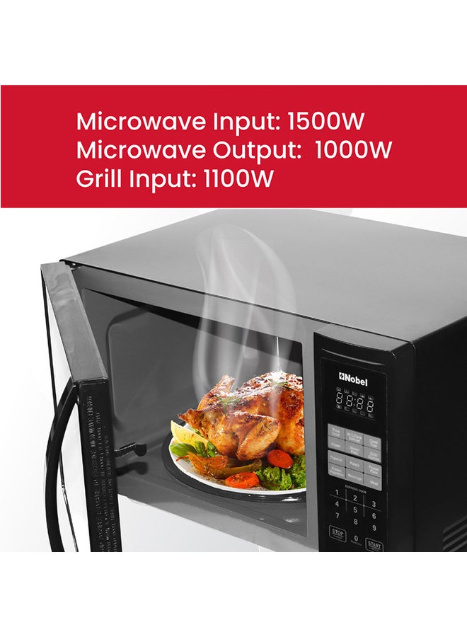 Nobel - Digital Microwave Oven Led Display 36 L 1000 W NMO40D Black - Image 1