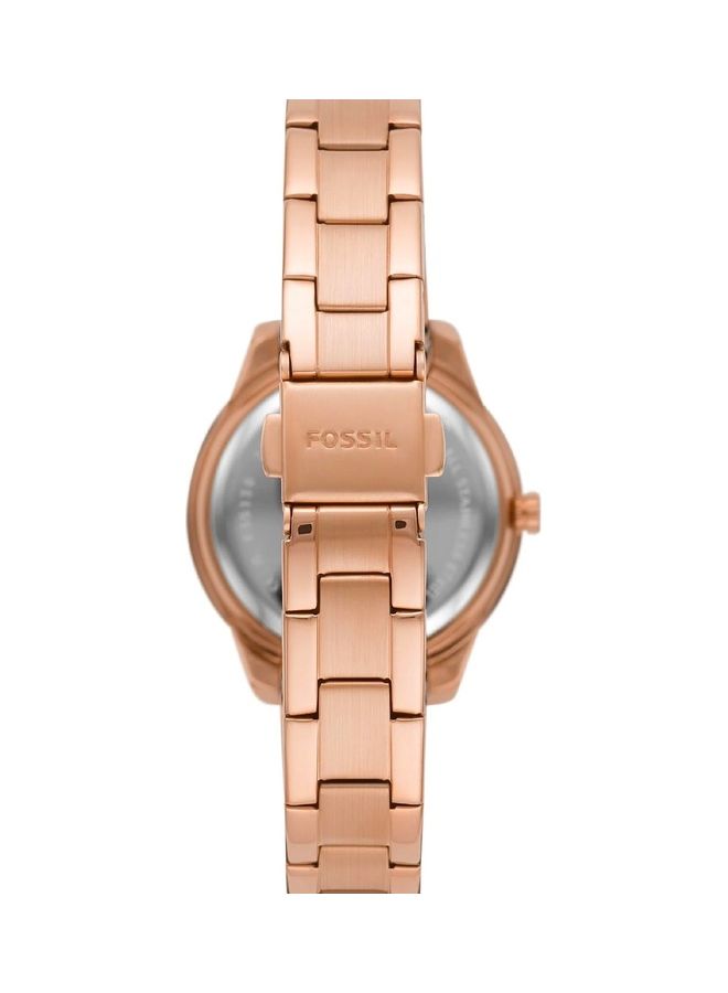 FOSSIL Women's Analog Round Shape Stainless Steel ES5136 30 mm  - Image 2