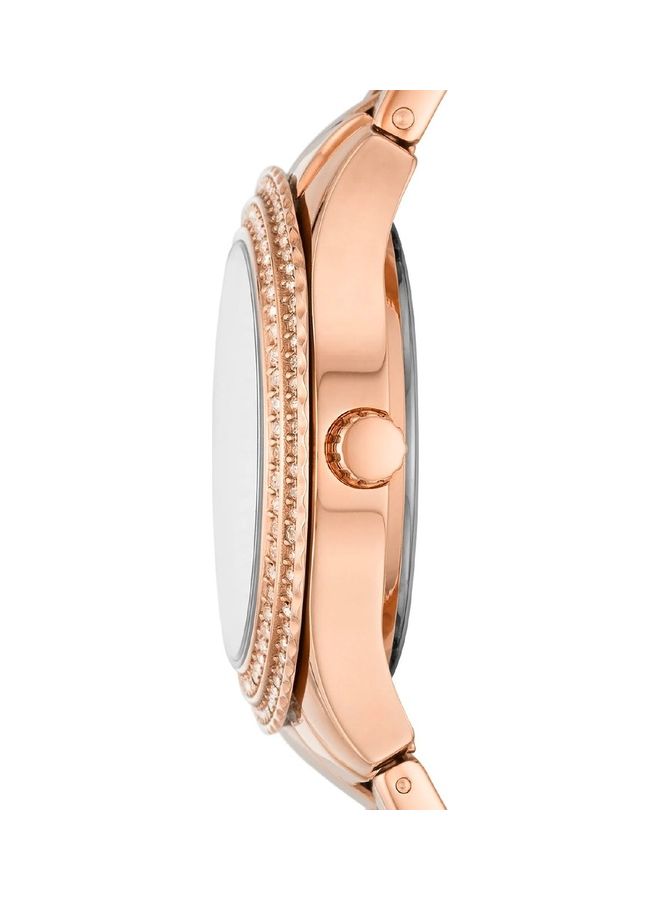 FOSSIL Women's Analog Round Shape Stainless Steel ES5136 30 mm  - Image 3