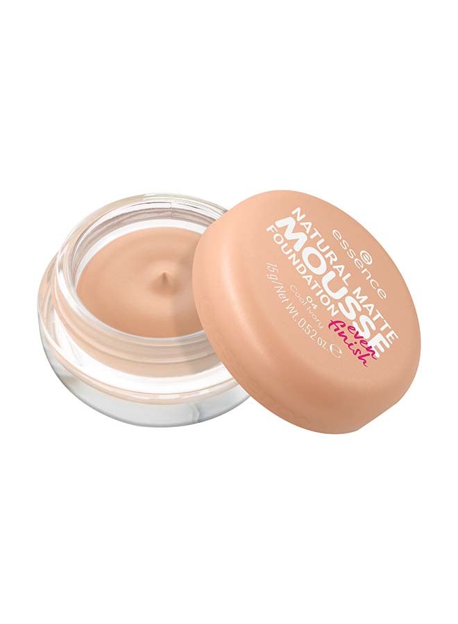 Essence - Natural Matte Mousse Foundation 04 Cool Ivory - Image 1