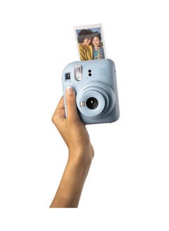 Instax Mini 12 Instant Film Camera With Pack Of 10 Films Pastel Blue - v1682505148/N53402428A_7