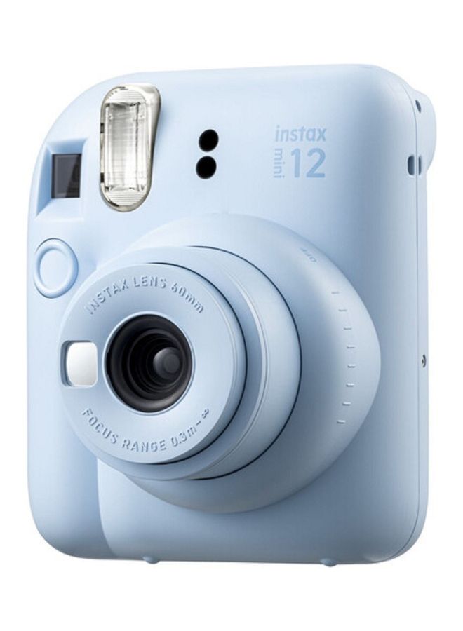 Instax Mini 12 Instant Film Camera With Pack Of 10 Films Pastel Blue - v1682505149/N53402428A_3