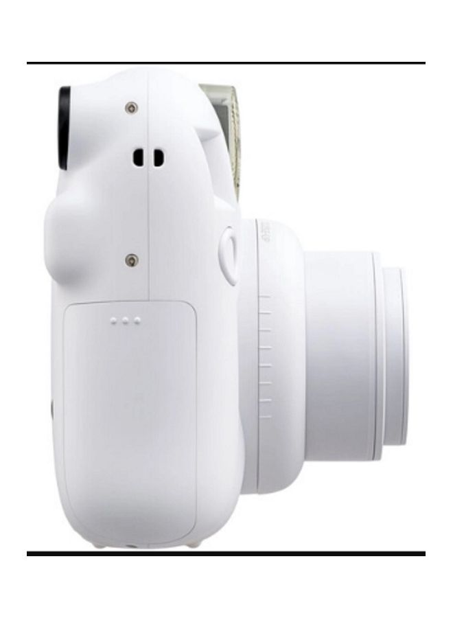 FUJIFILM - Instax Mini 12 Instant Film Camera With Pack Of 10 Films Clay White - Image 1