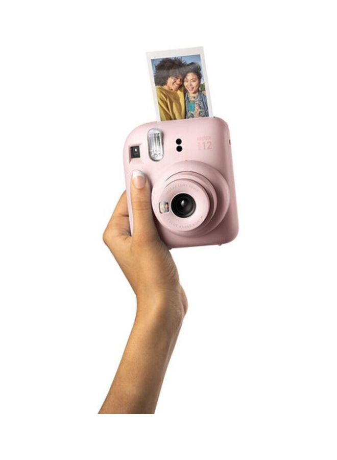 كاميرا Instax Mini 12 للأفلام الفورية مع مجموعة مكونة من 20 فيلمًا باللون الوردي - v1682514179/N53402453A_7