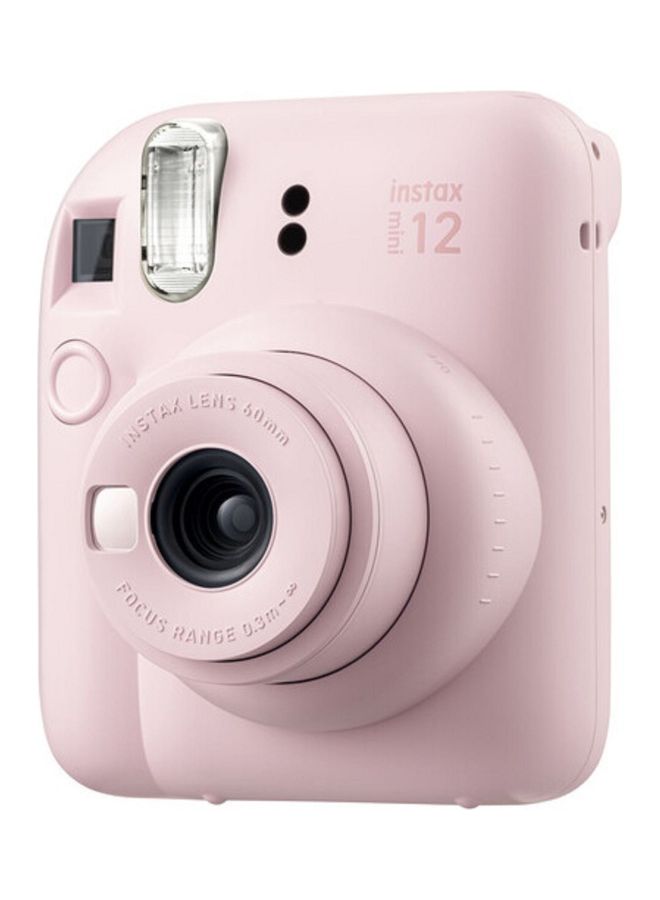 Instax Mini 12 Instant Film Camera With Pack Of 20 Films Blossom Pink - v1682514180/N53402453A_3