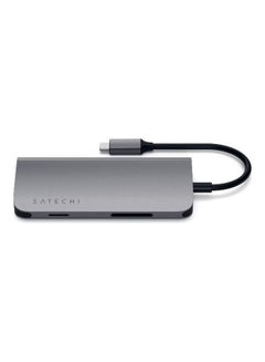 ساتي كاي محول متعدد المنافذ من النوع C 1x4K HDMI 1xEthernet 1xUSB-C 3xUSB-A 1xSD 1xMicroSD  - Image 5