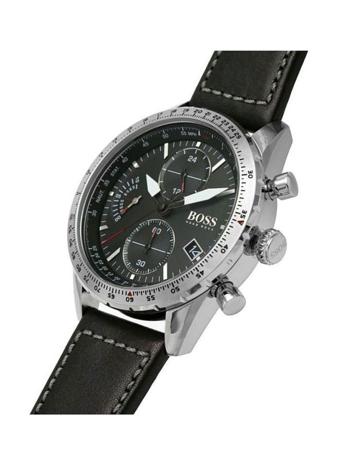 HUGO BOSS Men's Pilot Edition Chrono Black Dial Watch  - Image 5