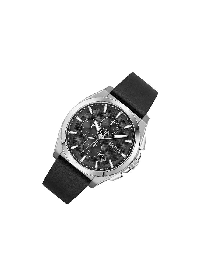 HUGO BOSS Men's GR&Master  Black Dial Watch - 1513881  - Image 4