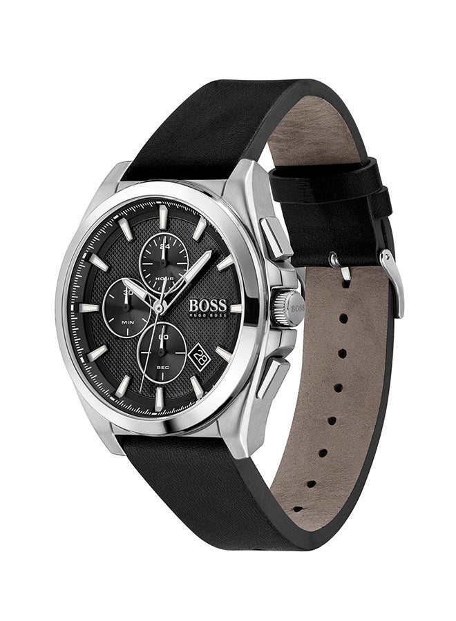 HUGO BOSS Men's GR&Master  Black Dial Watch - 1513881  - Image 3
