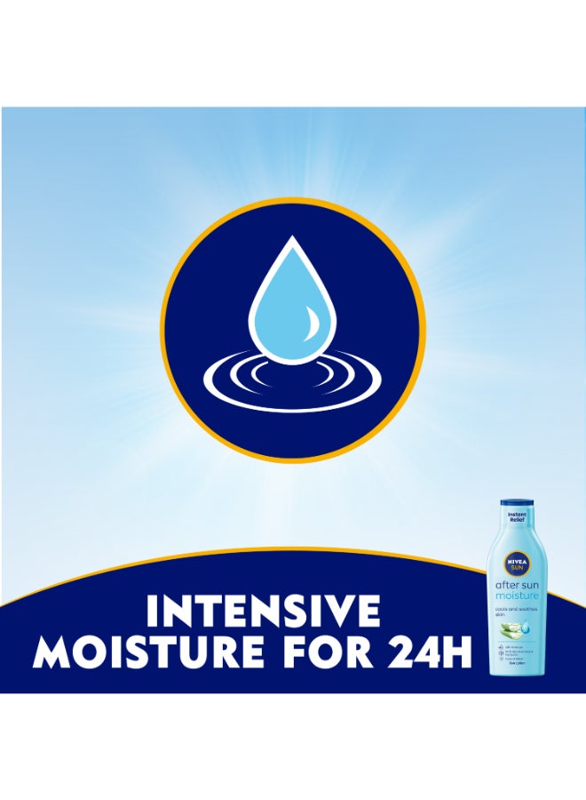 Nivea - After Sun Moisturizing Lotion, Aloe Vera 200ml - Image 1