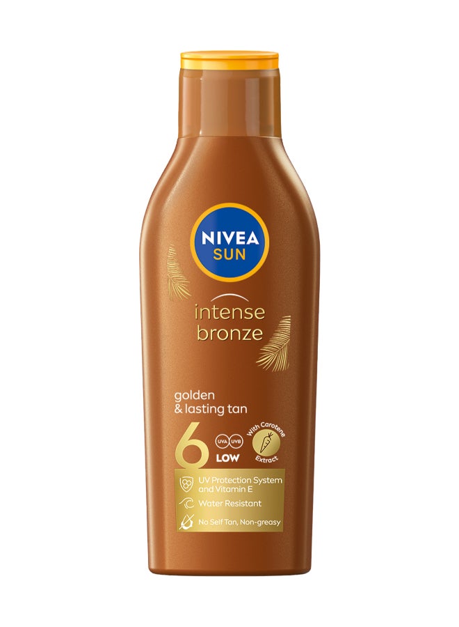 Nivea - Carotene Sun Lotion SPF6 Bronze 200ml - Image 1