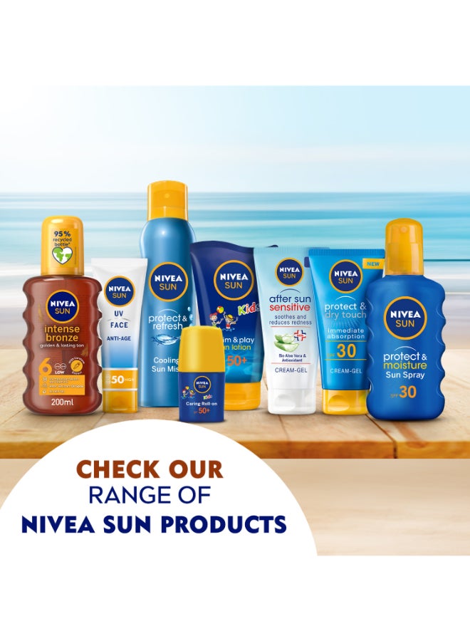Nivea - Carotene Sun Lotion SPF6 Bronze 200ml - Image 1