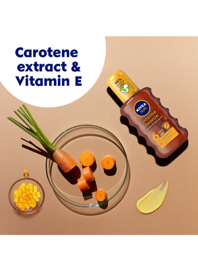 Nivea Carotene Oil Spray SPF6+ 200ml  - Image 3