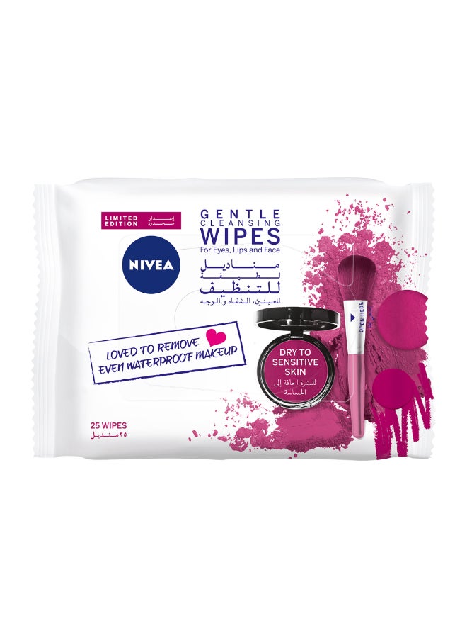 Nivea - 25-Piece 3-In-1 Cleansing Wipes - Image 1