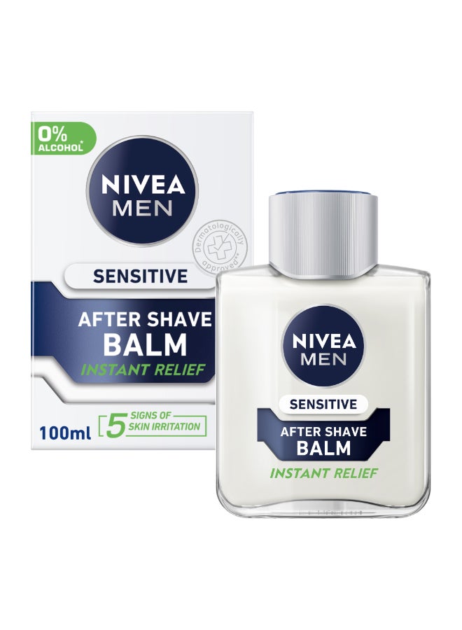 Nivea - Men Sensitive After Shave Balm 100ml - Image 1