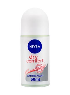 Nivea Dry Comfort Antiperspirant Roll On 50ml  - Image 1