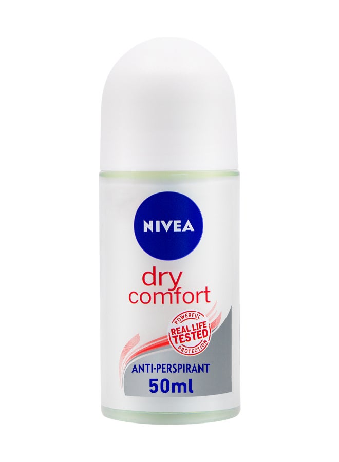 Nivea Dry Comfort Antiperspirant Roll On 50ml  - Image 1