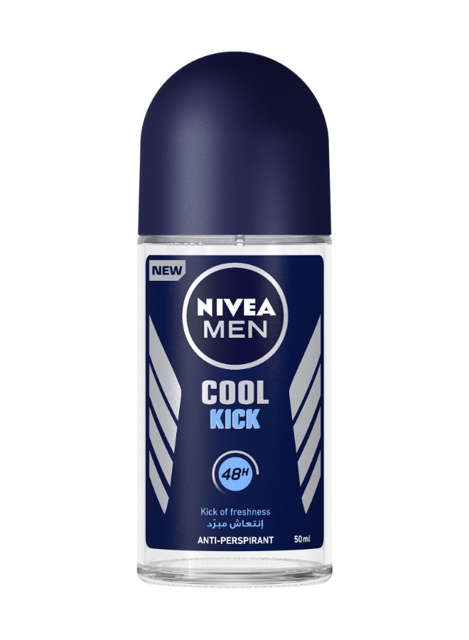 Cool Kick Deodorant Fresh Scent Roll On 50ml