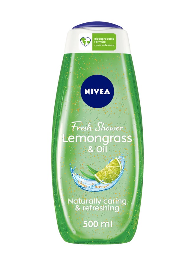 Nivea Lemongrass And Oil Shower Gel 500ml  - Image 1