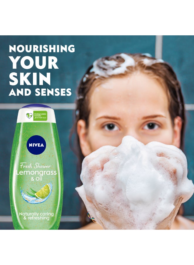 Nivea Lemongrass And Oil Shower Gel 500ml  - Image 2