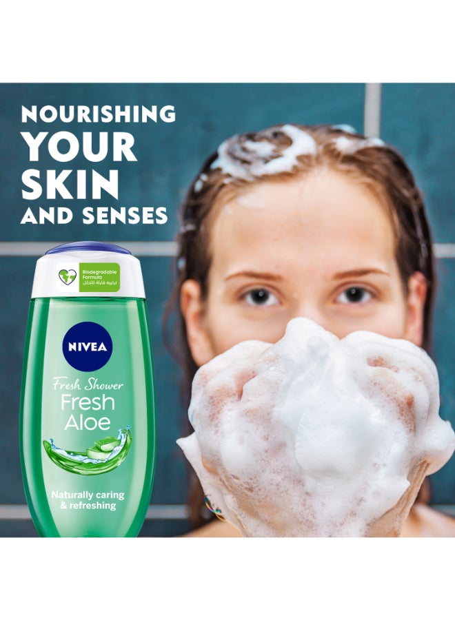 نيفيا جل استحمام الألوفيرا الطبيعي برائحة منعشة 250ملليلتر - Image 2