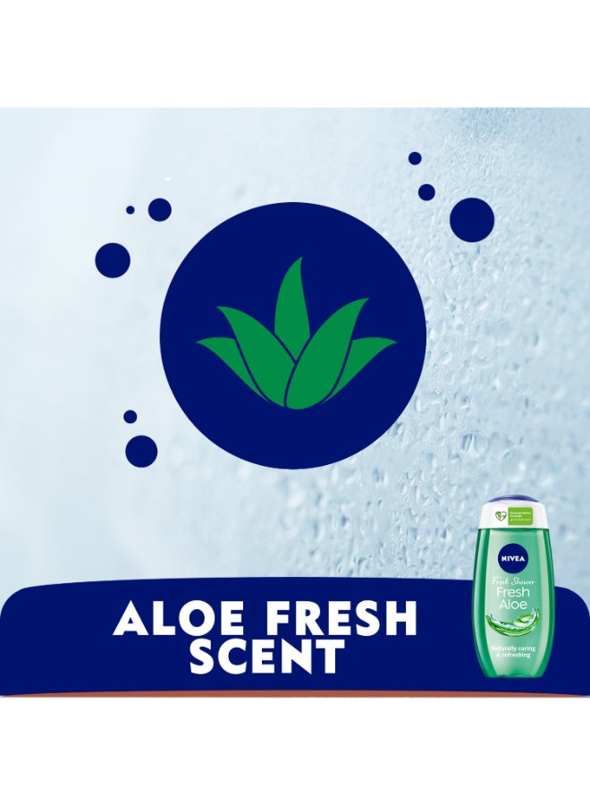 نيفيا جل استحمام الألوفيرا الطبيعي برائحة منعشة 250ملليلتر - Image 3