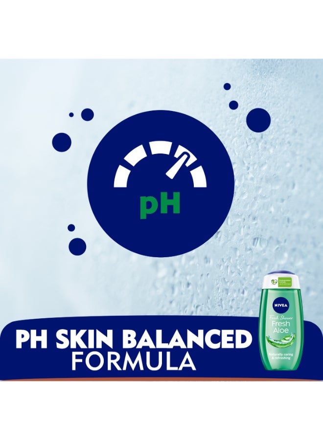 نيفيا جل استحمام الألوفيرا الطبيعي برائحة منعشة 250ملليلتر - Image 4