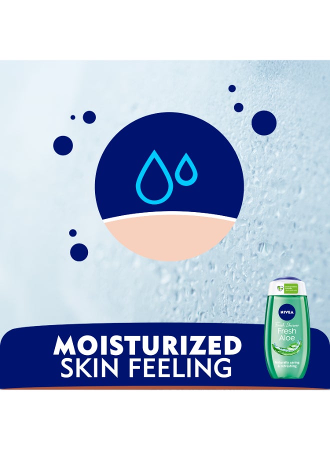 نيفيا جل استحمام الألوفيرا الطبيعي برائحة منعشة 250ملليلتر - Image 5
